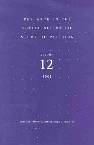 Cover for Research in the Social Scientific Study of Religion