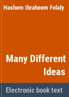 Cover for Many Different Ideas