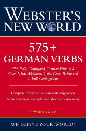 Cover for Webster's new world 575+ German verbs