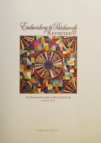 Cover for Embroidery & patchwork revisited