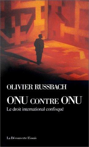 Cover for ONU contre ONU