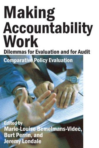 Cover for Making Accountability Work
