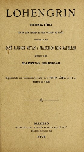 Cover for Lohengrin