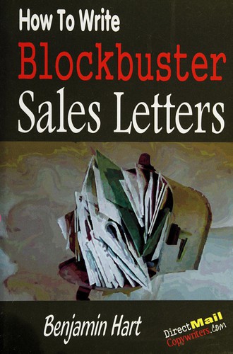Cover for How to write blockbuster sales letters