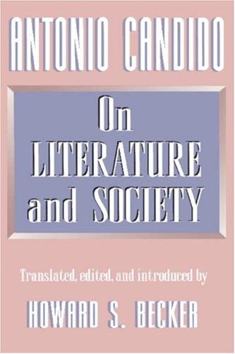 Cover for Antonio Candido