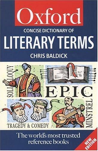 Cover for The Concise Oxford Dictionary of Literary Terms