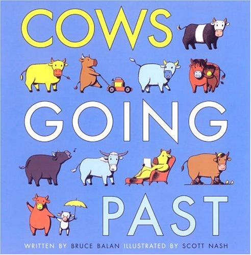 Cover for Cows going past