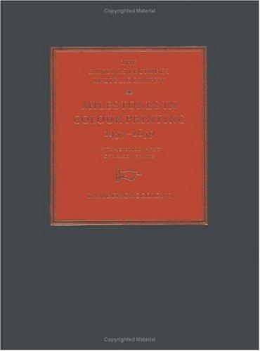 Cover for Milestones in Colour Printing 14501850