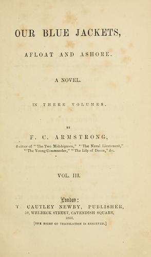 Cover for Our blue jackets, afloat and ashore