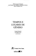 Cover for Tempos e lugares de gênero