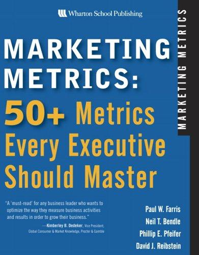 Cover for Marketing Metrics