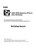Cover for Nsrec 2004 Atlanta: 2004 IEEE Radiation Effects Data Workshop: Workshop Record