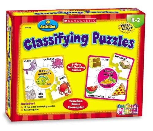 Cover for HANDSON LEARNING CLASSIFYING PUZZL