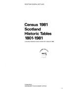Cover for Census 1981, Scotland