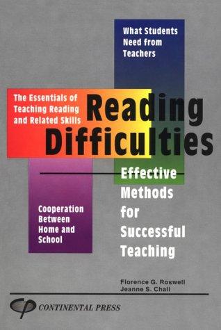 Cover for Reading Difficulties