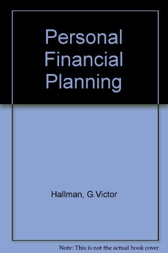 Cover for Personal financial planning: How to plan for your financial freedom