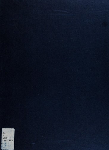 Cover for Ostracoda (Halocyprididae) from anchialine caves in the Bahamas