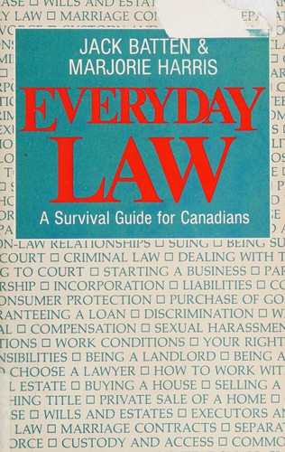 Cover for Everyday Law