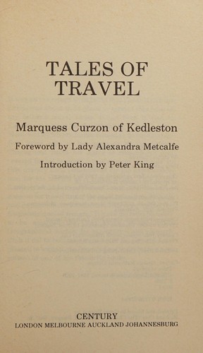 Cover for Talesof travel