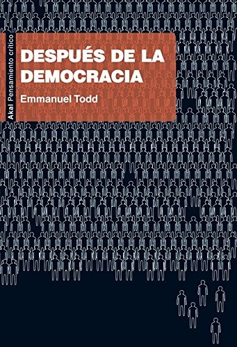 Cover for Despues de la democracia / After Democracy