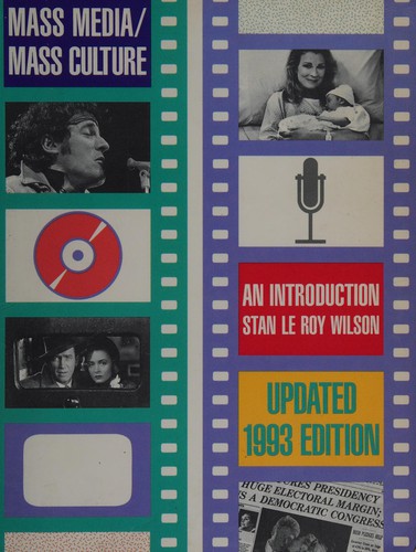 Cover for Mass media/mass culture