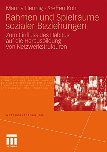 Cover for Rahmen und Spielräume sozialer Beziehungen