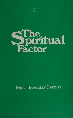 Cover for The spiritual factor