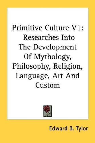 Cover for Primitive Culture V1