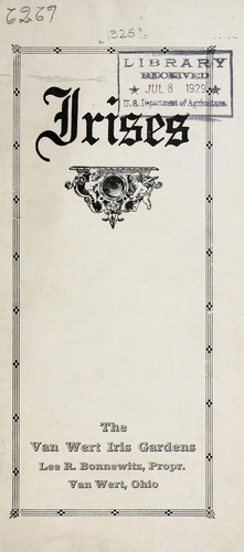 Cover for Irises