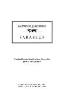 Cover for Farabeuf