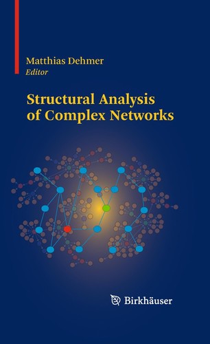 Cover for Structural analysis of complex networks