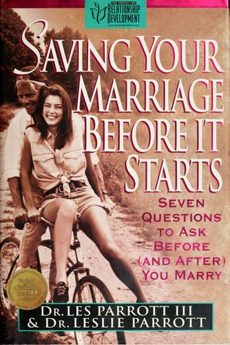 Cover for Saving your marriage before it starts