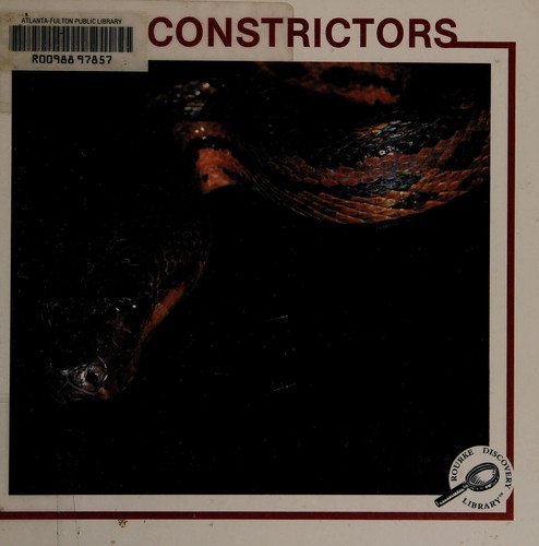 Cover for Boa Constrictors