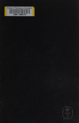 Cover for Luther, his life and work