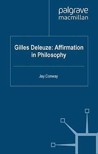 Cover for Gilles Deleuze