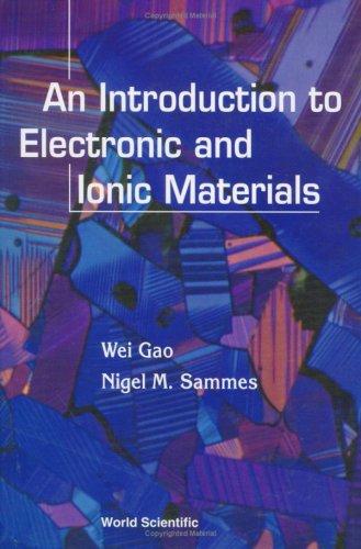 Cover for An Introduction to Electronic and Ionic Materials