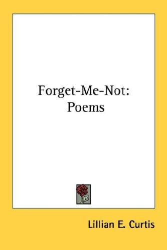 Cover for Forget-Me-Not