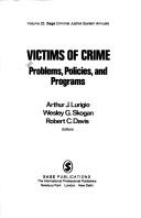 Cover for Victims of crime