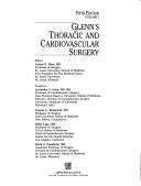 Cover for Glenn's thoracic and cardiovascular surgery.