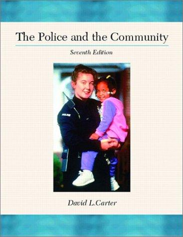 Cover for The police and the community