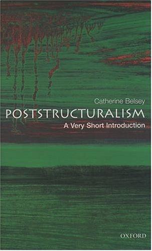 Cover for Post-structuralism
