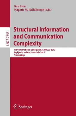 Cover for Structural Information and Communication Complexity
            
                Lecture Notes in Computer Science