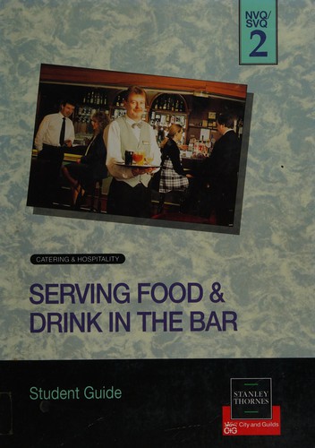 Cover for Serving Food and Drink in the Bar (Catering & Hospitality)