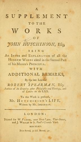 Cover for Philosophical and theological works