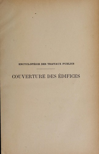 Cover for Architecture & constructions civiles