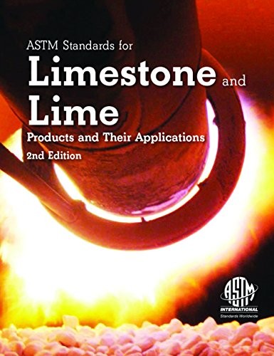 Cover for ASTM standards for limestone and lime products and their applications