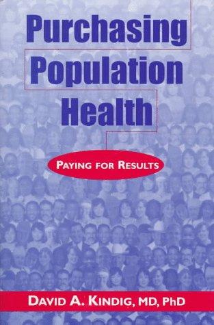 Cover for Purchasing population health
