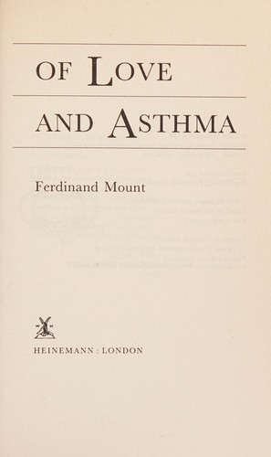 Cover for Of Love and Asthma