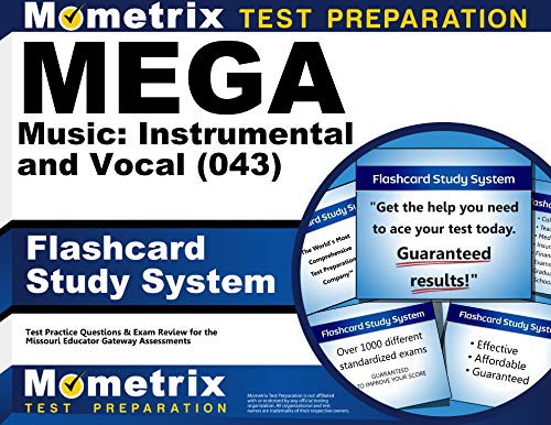 Cover for MEGA Music : Instrumental and Vocal  Flashcard Study System
