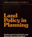 Cover for Land policy in planning